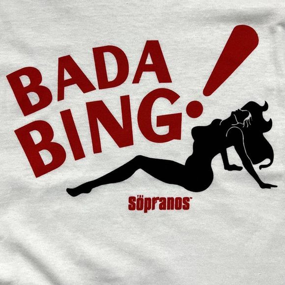 THE SOPRANOS Bada Ding Men's T-Shirt - Picture 2 of 4